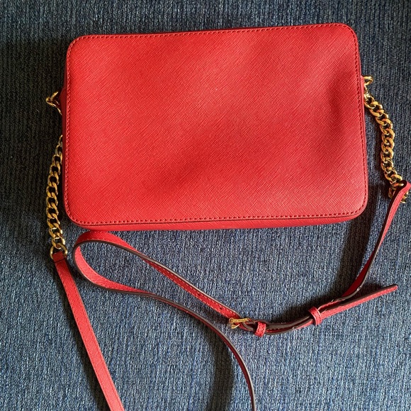 Michael Kors 🪸 Vibrant Coral 🪸 Crossbody Bag 💖 - Picture 2 of 10